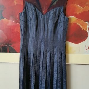 Andrianna Pappel - Shiny Gray Dress